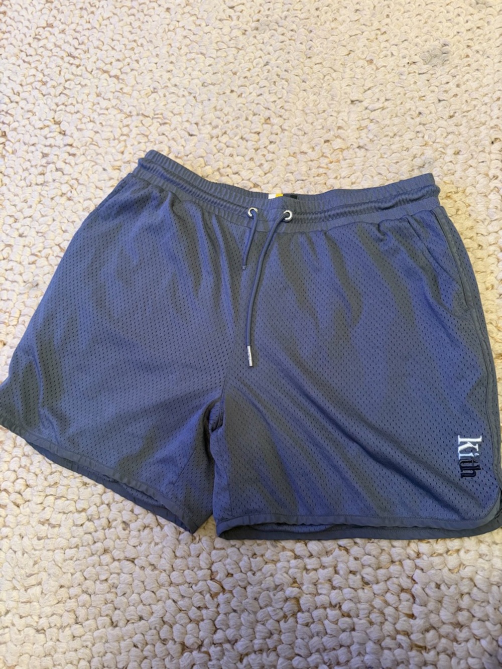 Kith Men's Navy Mesh Athletic Shorts